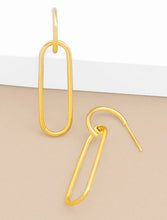 Load image into Gallery viewer, Paperclip Drop Earring Jewelry
