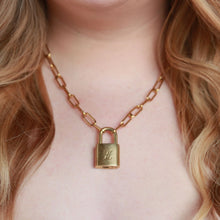 Load image into Gallery viewer, Louis Lock Necklace
