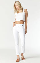 Load image into Gallery viewer, Kathleen White Slim Boyfriend Jeans
