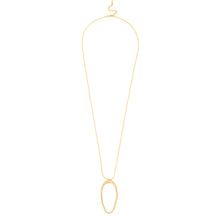 Load image into Gallery viewer, Ellipsis Pendant Long Necklace
