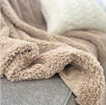 Load image into Gallery viewer, Teddy Faux Fur Throw
