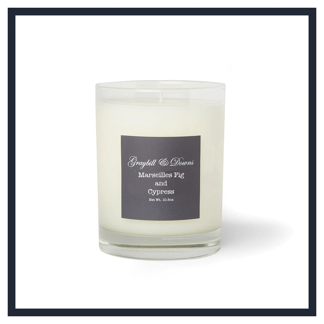 Marseilles Fig and Cypress Candle