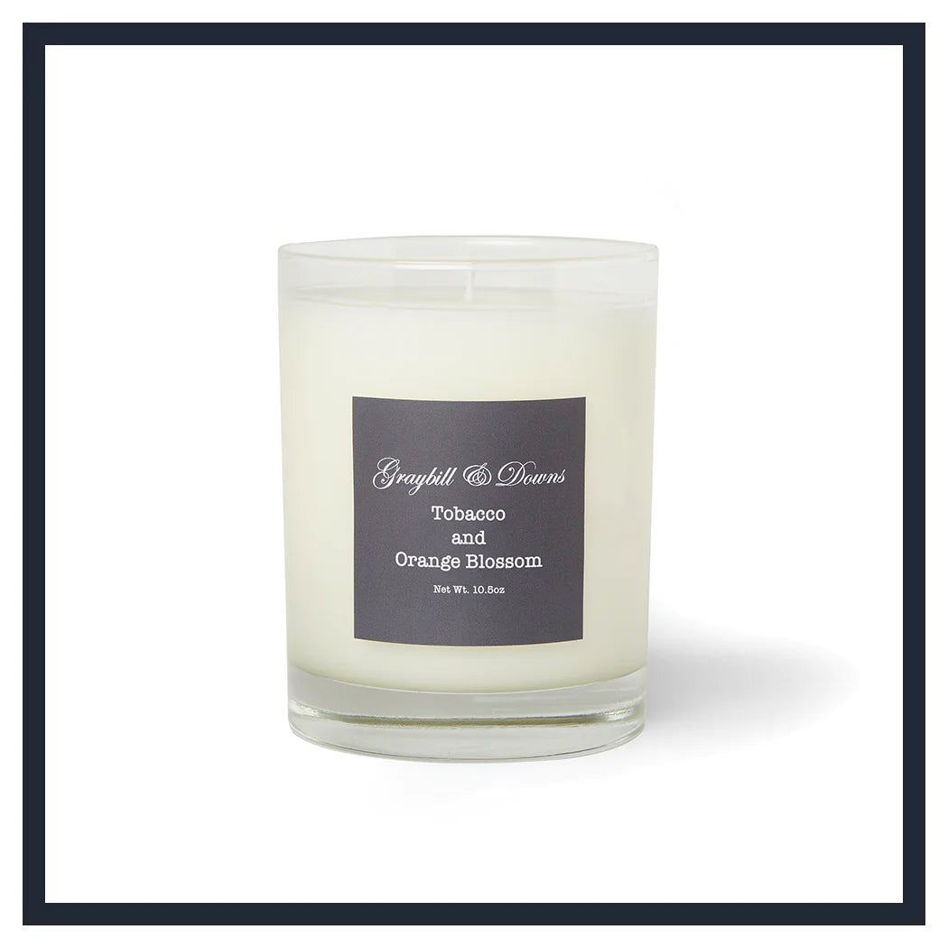 Tobacco and Orange Blossom Candle