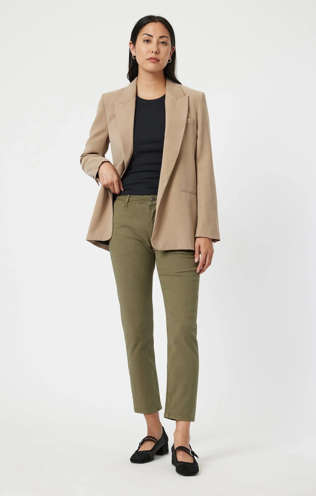 Brooke Green Luxe Twill