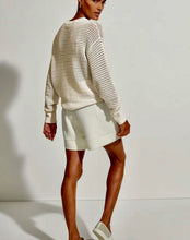 Load image into Gallery viewer, Open Knit Distressed Sweater
