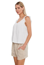 Load image into Gallery viewer, Stella Ruffle Sleeve Tank Top
