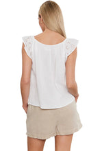 Load image into Gallery viewer, Stella Ruffle Sleeve Tank Top
