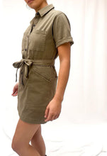 Load image into Gallery viewer, Cristina Dress-Army Green
