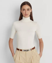 Load image into Gallery viewer, Slim Fit 3/4 Sleeve Turtleneck
